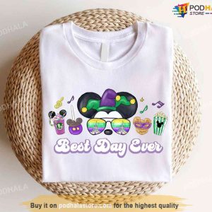 Mickey Mardi Gras Best Day Ever Disney Mardi Gras Shirt