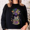 Mickey Minnie Mardi Gras Sweatshirt, Disney Teacup Shirt
