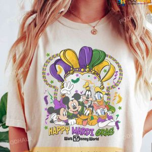 Mickey Mouse Mardi Gras Shirt, Happy Mardi Gras Carnival 2023 Tee