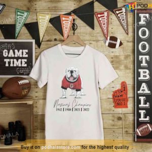 National Champions Uga Georgia Bulldogs T shirt College Football