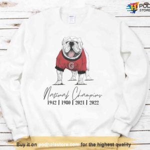 National Champions UGA Georgia Bulldogs T-Shirt, College Football Tee