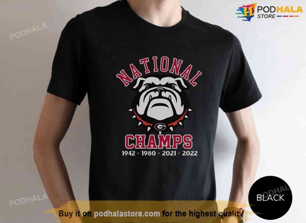 National Championship UGA Georgia Bulldogs Shirt, Georgia Bulldogs, Game Day T-Shirt
