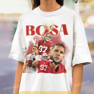 Nick Bosa the Eras Tour Shirt Vintage 90s Sports Bootleg 