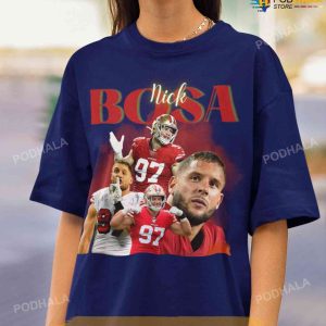 Nick Bosa San Francisco Shirt Football Fan Tee - Happy Place for