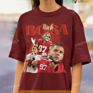 Nick Bosa Tshirt Nick Bosa Bootleg San Francisco Football 49ers Gifts