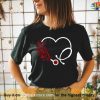 Nurse Valentines Day Shirt, Cute Heart Stethoscope Nurse Tee