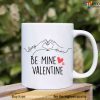 Personalized Name Valentine Mug, Be Mine Valentines Mug For Couples