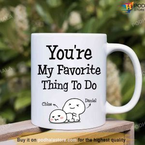 Personalized Valentines Day Gift For Boyfriend Funny Coffee Mug