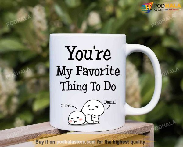 Personalized Valentines Day Gift For Boyfriend Funny Coffee Mug