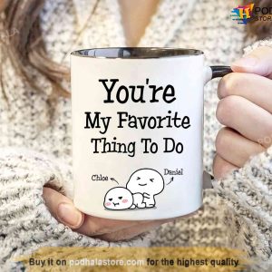 Personalized Valentines Day Gift For Boyfriend Funny Coffee Mug 3