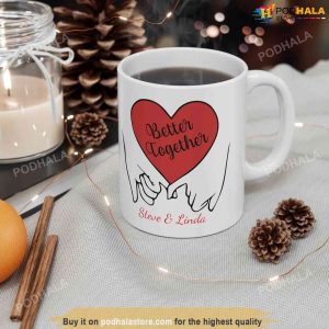 Personalized Valentines Gifts For Husband Better Together Valentines Mug 2