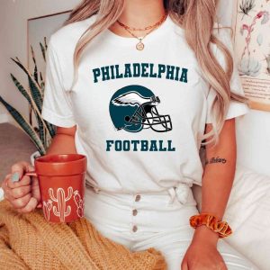 Philadelphia Eagles Nfl Football Tee Vintage Funny Gift Men Women Fan  T-Shirt