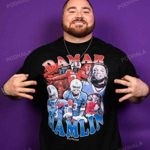 Pray for 3 Buffalo Bills T-Shirt, Love For Damar Hamlin Shirt