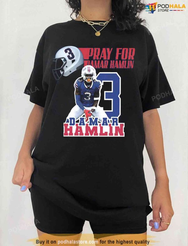 Pray For Damar Hamlin Bill Mafia Shirt, Gifts For Damar Fans