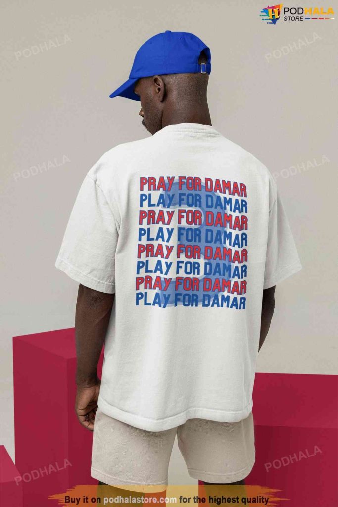 Pray For Damar Hamlin Tee Trending Shirt - Jolly Family Gifts