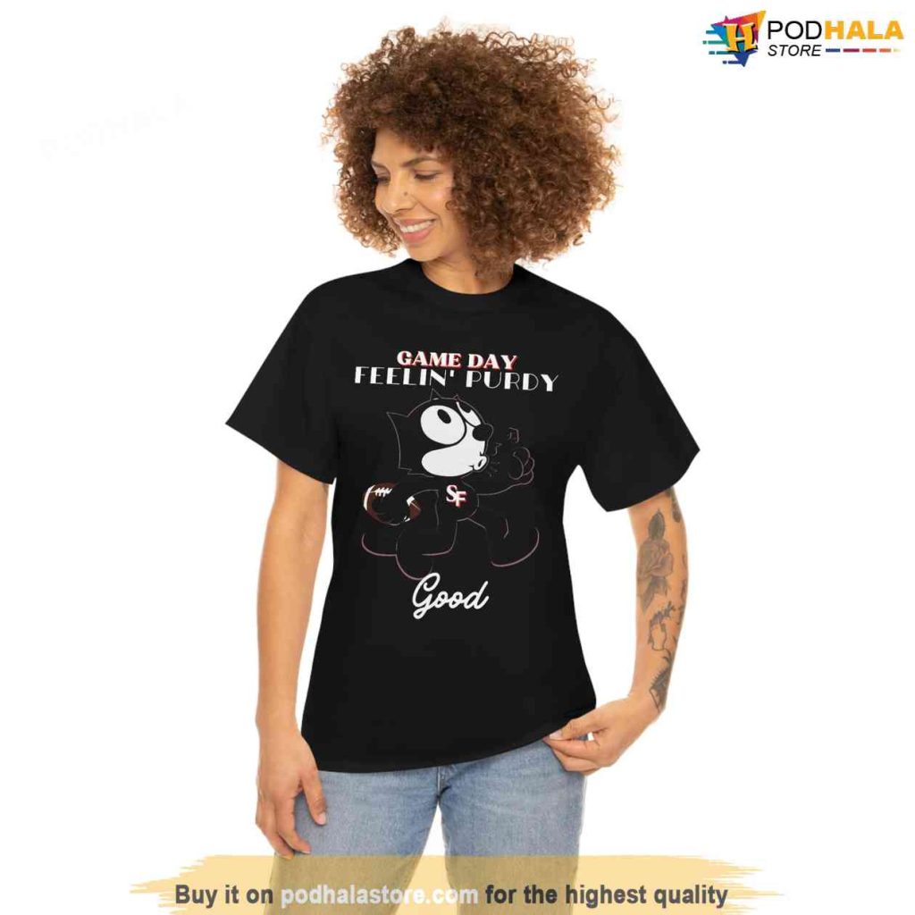 Purdy Shirt With Felix the Cat, Mr irrelevant San Francisco Shirt