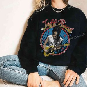 Rip Jeff Beck T shirt Jeff Beck Rip Guitar Legend Merch