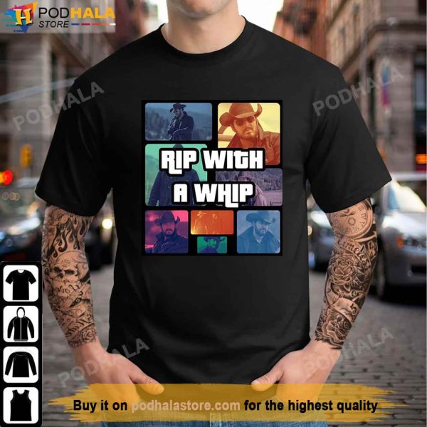 Rip With A Whip Video Game Style Funny Meme Sweatshirt