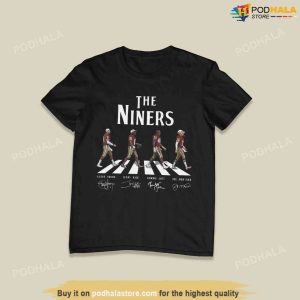 San Francisco 49Ers Apparel NFL Football Road Signatue Unisex Shirt