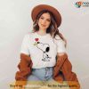 Snoopy Happy Valentines Day Shirt, Woodstock Peanuts Love Tee