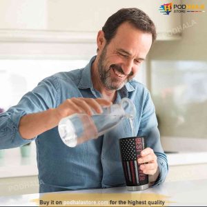 Stainless Steel Best Dad Ever American Flag Tumbler 3