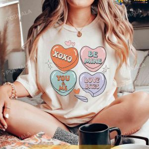 Teacher Valentines Day Shirt, Positive Affirmations Womens T-Shirt