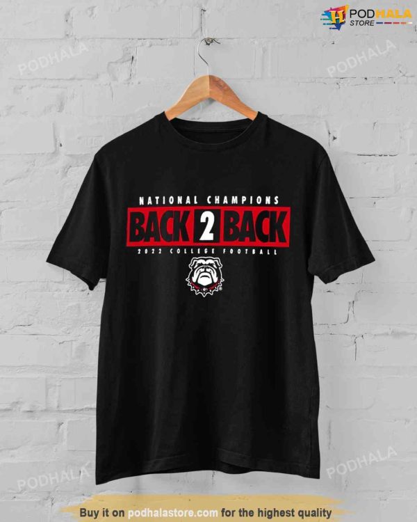 Them Dawgs Is Hell Champions Back To Back 2021 2022 T-Shirt, Georgia Bulldogs Gifts