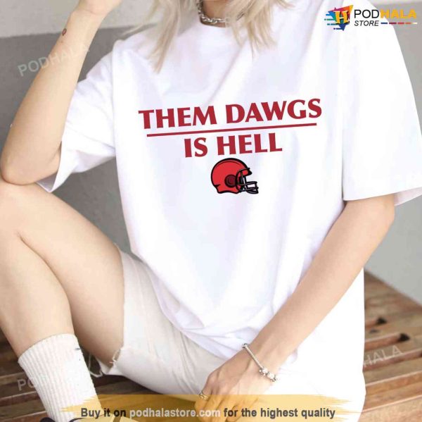 Them Dawgs Is Hell National Champions Tshirt, Stetson’s Natty Shirt