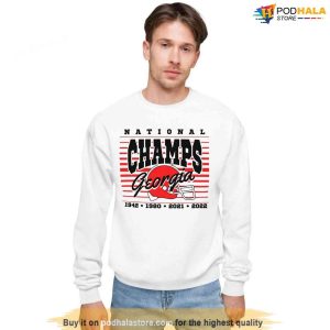 UGA National Championship Sweatshirt National Champs Georgia Football