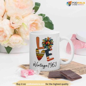 Vintage 1963 60th Birthday Coffee Mug 60th Birthday Gifts 2