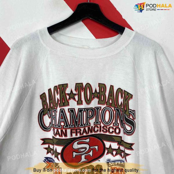 Vintage 49Ers Sweatshirt, NFL San Francisco 49Ers Merchandise