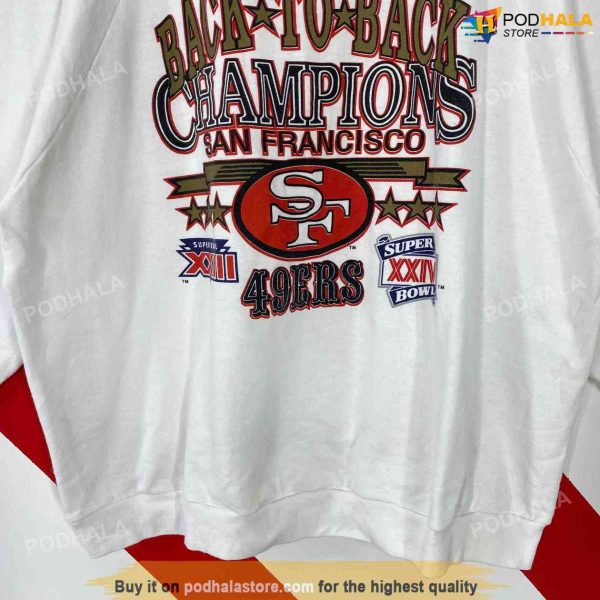 Vintage 49Ers Sweatshirt, NFL San Francisco 49Ers Merchandise