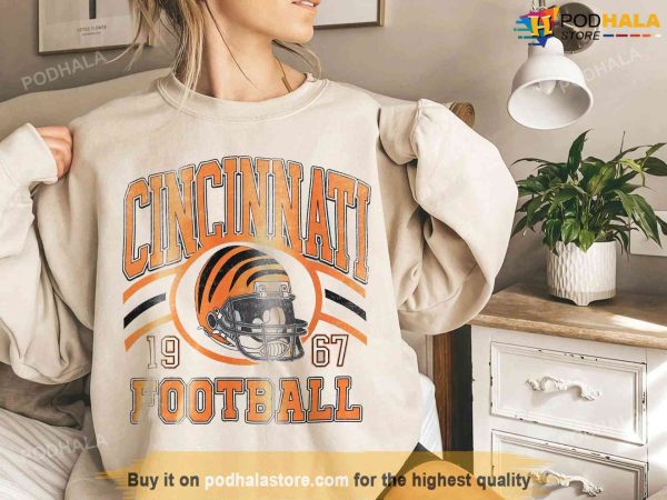 Vintage Bengals 1967 Football Shirt – Cincinnati Football Sweatshirt