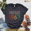 Vintage Birthday 1963 Shirt, 60th Birthday Gifts For Dad