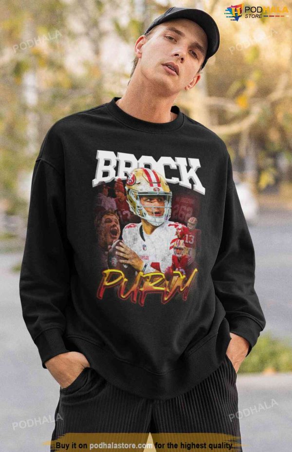 Vintage Brock Purdy Shirt, NFL San Francisco Football Purdy 13 Shirt