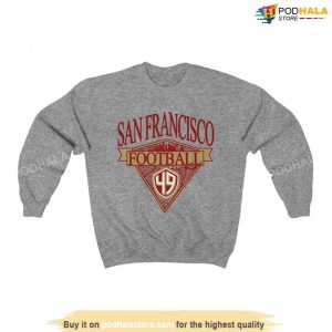 Vintage San Francisco 49ers Sweatshirt Football Crewneck 49ers Apparel 2