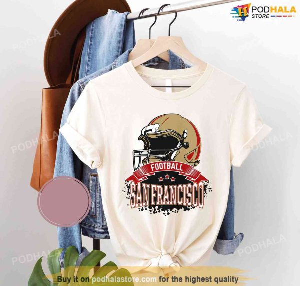 Vintage San Francisco Football Shirt, NFL 49Ers T-Shirt