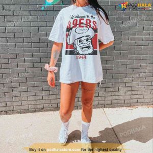 Welcome To The 49ers Vintage Shirt, San Francisco Football 1944 Shirt