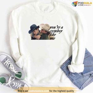 You're A Cowboy Like Me Taylor Swft Lyric Brokeback Mountain Unisex Hoodie 2