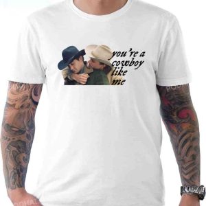 You're A Cowboy Like Me Taylor Swft Lyric Brokeback Mountain Unisex Hoodie 3