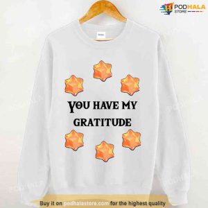 You Have My Gratitude Crystals Skyward Sword Unisex T shirt 3