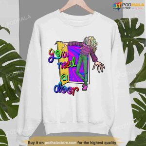 You Need A Door Trippy Michael Distortion The Magnus Archives Unisex Sweatshirt