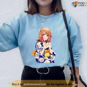 Yukata Traditional Clothing Isshiki Iroha Yukata Waifu Oregairu Unisex Hoodie 2