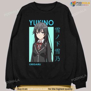 Yukino Yukinoshita Oregairu Snafu Card Anime Unisex T shirt 2