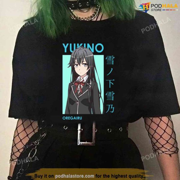 Yukino Yukinoshita Oregairu Snafu Card Anime Unisex T-Shirt