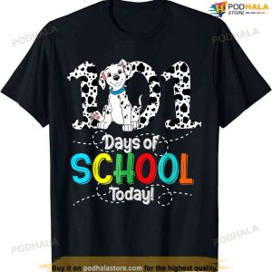 100th Day Of School 101 Days Smarter 100 For Boys Girls Kids T-shirt