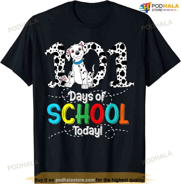 100th Day Of School 101 Days Smarter 100 For Boys Girls Kids T-shirt
