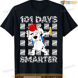 101 Days Smarter Happy 100th Day Of School 100 For Boys Kids T-shirt