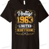 60 Year Old Gifts Retro Vintage Born In 1963 60th Birthday Shirt