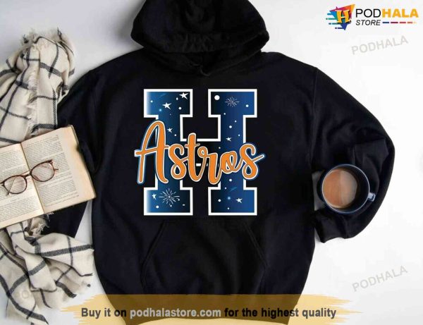 Astronaut Shooting Star Baseball Houston Astros Hoodie, Baseball Sweatshirt